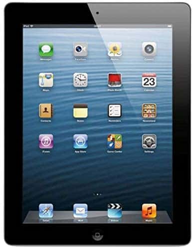 Apple iPad with Retina Display – 4th Generation – MD510LL/A (16GB, Wi-Fi) – Black (Refurbished)