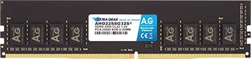 Astra Gear 8GB(8GBx1) 3200Mhz DDR4 Desktop Ram Memory Module U-DIMM CL22 1.2V U-DIMM (AHD22S8G32S)