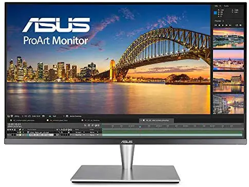 Asus ProArt PA32UC 32″ Monitor 4K HDR-10 99.5 Adobe RGB Thunderbolt 3 DP 1.2 HDMI 2.0B with 384 Local Dimming Zones (Renewed)
