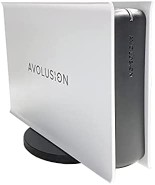 Avolusion PRO-5X Series 6TB USB 3.0 External Gaming Hard Drive for PS5 Game Console (White) – 2 Year Warranty