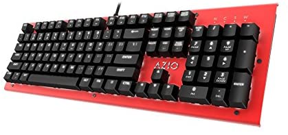 Azio Hue Red – USB Backlit Mechanical Keyboard