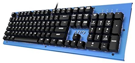 Azio Mk Hue Blue USB Backlit Mechanical Keyboard (Outemu Brown) (MK-HUE-BU)