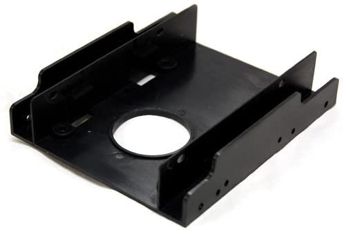 BYTECC BRACKET-35225 2.5″ HDD/SSD Mounting Kit for 3.5″ Drive Bay or Enclosure, Includes Screws, Converter