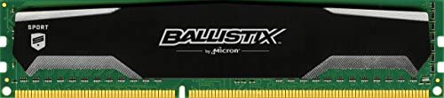 Ballistix Sport 4GB Single DDR3 1600 MT/s (PC3-12800) UDIMM 240-Pin Memory – BLS4G3D1609DS1S00