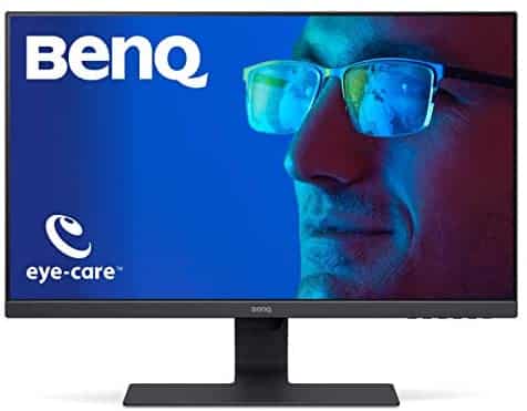 BenQ 27 Inch IPS Monitor | 1080P | Proprietary Eye-Care Tech | Ultra-Slim Bezel | Adaptive Brightness for Image Quality | Speakers | GW2780 (Renewed)