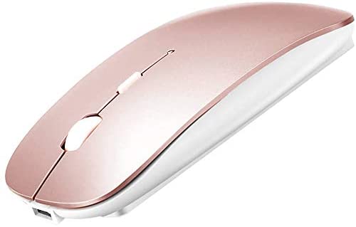 Bluetooth Mouse for MacBook,Laptop,Mac,ipad,Pro,Air, Wireless Mouse for MacBook pro,iMac,MacBook Air,Notebook, PC,Laptop (BT/2 Rose Gold)