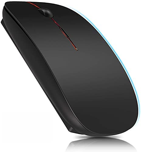 Bluetooth Mouse,Bluetooth Mouse for MacBook Pro Bluetooth Mouse for MacBook Air/Mac/PC/Laptop/Computer (BT Black)