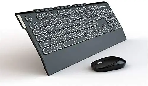 Bluetooth Wireless Gaming Keyboard 2.4G Mouse Combo Silent Office Keyboard Optical Mouse Set