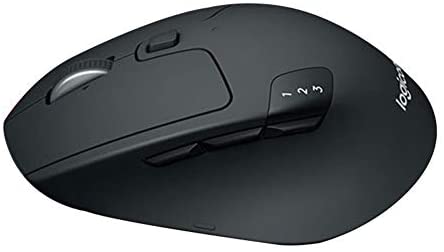 Bluetooth Wireless Mouse 8 Buttons Cordless Mice 2.4GHz 1000DPI Gaming Mice for Multi-Device Office PC Laptop
