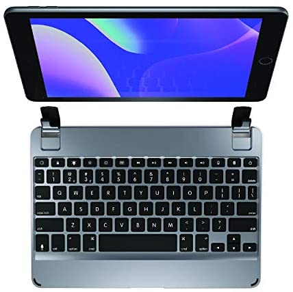Brydge 9.7 Wireless Keyboard Compatible with iPad 6th Gen (2018), iPad 5th Gen (2017), iPad Pro 9.7 inch, iPad Air 1, iPad Air 2 (Space Gray)