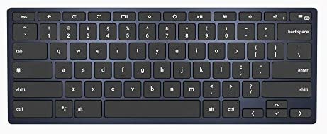 Brydge C-Type Wireless Bluetooth/USB Wired Desktop Keyboard for Chrome OS | Built-in Google Assistant Key & Dedicated Chrome OS Keys | Dual Connectivity (USB-C + Bluetooth 4.1)