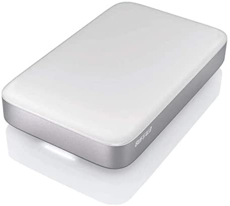 Buffalo MiniStation Thunderbolt USB 3.0 2 TB Portable Hard Drive (HD-PA2.0TU3),Silver