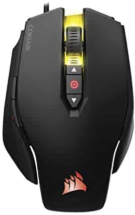 CORSAIR M65 Pro RGB – FPS Gaming Mouse – 12,000 DPI Optical Sensor – Adjustable DPI Sniper Button – Tunable Weights –  Black (CH-9300011-NA)