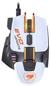 COUGAR 700M EVO Esports 16000 DPI Optical Gaming Mouse with Adjustable Palm Rest, Weights and Fully Configurable Buttons