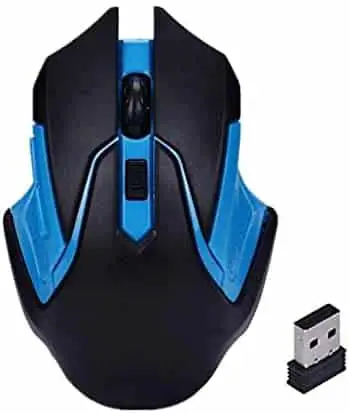 Calvas New 1pc 2.4GHz Wireless Mouse Gaming USB Receiver Mouse Mice For Laptop Desktop PC Computer fe8