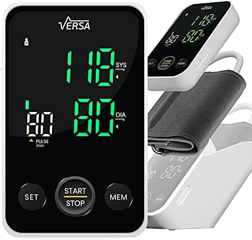 Care Touch Versa Blood Pressure Monitor, Upper Arm BP Monitor with Storage and Blood Pressure Cuff – Digital Blood Pressure Machine for Home and Professional Use