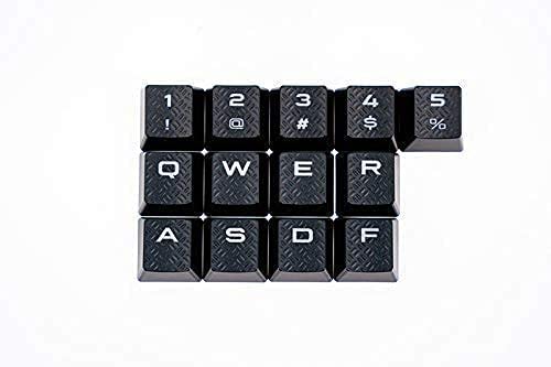 Cherry MX Key Switch FPS Backlit Key Caps for Corsair Gaming Keyboards! (Black)