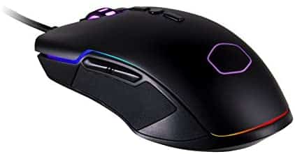 Cooler Master Optical Gaming Mouse (USB/Black/10000dpi/8 Buttons/RGB LED) – MasterMouse CM310