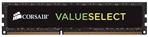 Corsair CMV4GX3M1C1600C11 Value Select 4GB (1x4GB) DDR3L 1600MHz Unbuffered CL11 DIMM 1.35V