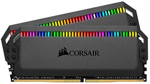 Corsair Dominator Platinum RGB 16GB (2x8GB) DDR4 3200 (PC4-25600) C16 1.35V, Optimized for AMD DDR4 Systems
