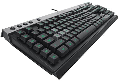 Corsair K40 Gaming Keyboard, 6 Programmable G Keys, Backlit Multicolor LED (CH-9000223-NA)