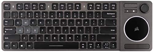 Corsair K83 Wireless Keyboard – Bluetooth and USB – Works w/ PC, Smart TV, Streaming Box – Backlit LED