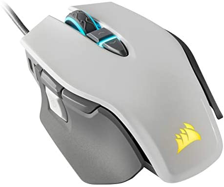 Corsair Sabre RGB PRO Champion Series Gaming Mouse (Ergonomic Shape for Esports and Competitive Play, Ultra-Lightweight 74g, Flexible Paracord Cable, Corsair QUICKSTRIKE Buttons with Zero Gap) Black