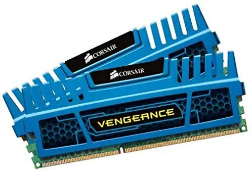 Corsair Vengeance Blue 16GB (2×8 GB) DDR3 1600MHz (PC3 12800) Desktop Memory 1.5V