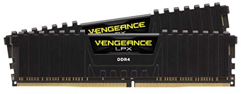 Corsair Vengeance LPX 32GB (2 X 16GB) DDR4 3600 (PC4-28800) C18 1.35V Desktop Memory – Black