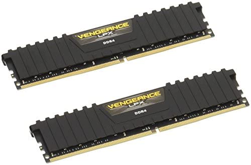 Corsair Vengeance LPX 32GB (2x16GB) 2133MHz C13 DDR4 DRAM Memory Kit – Black