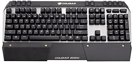Cougar 600K Mechanical Gaming Keyboard, Cherry MX Red Switches