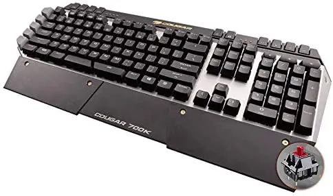 Cougar 700K KBC700-1IS LED Backlight Cherry MX Red Switch Gaming Mechanical Keyboard, Black