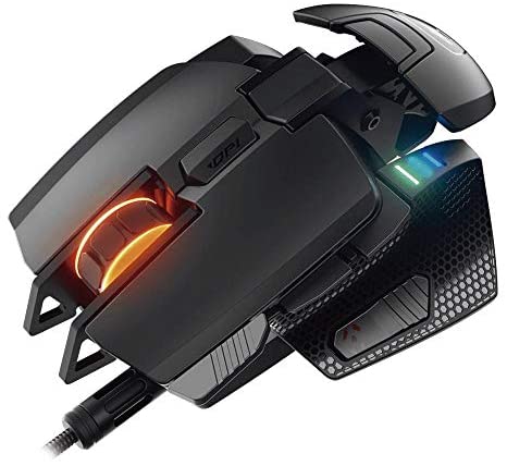 Cougar 700M EVO 16000 DPI Optical Sensor Gaming Mouse with Adjustable Palm Rest, Weights and 8 Fully Configurable Buttons