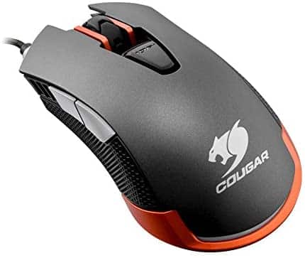 Cougar MO-C550IG Wired USB Optical Mouse w/ 6400 DPI (Iron-Grey)