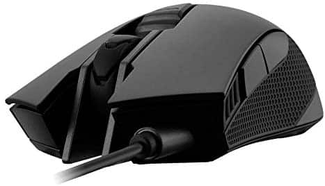 Cougar Revenger Wired USB Optical Gaming Mouse with 12,000 DPI, Black (CGR-WOMI-REV)
