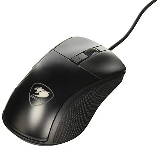 Cougar SURPASSION Gaming Mouse – with On-Board LCD Screen – PixArt PMW3330 Sensor – 50-7,200 DPI On-Board Setting