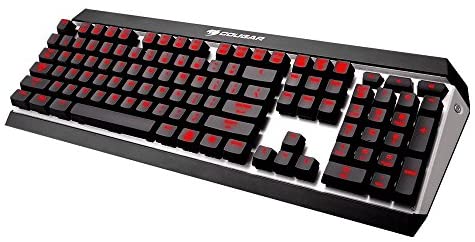 Cougar  Wired USB Mechanical Gaming Keyboard with Cherry MX Red (AttackX3-1IS)