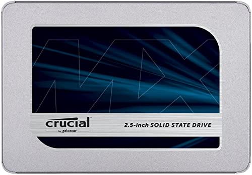 Crucial MX500 250GB 3D NAND SATA 2.5 Inch Internal SSD, up to 560MB/s – CT250MX500SSD1