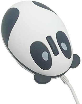 Cute Panda Shaped Mouse for Kids – Wired Mouse – Mini Mouse – Animal Mouse by TDRTECH
