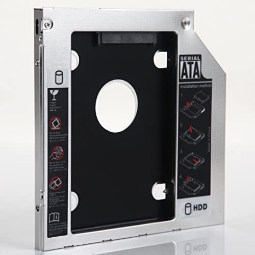 DY-tech 2nd HDD SSD Hard Drive Caddy Adapter for HP Envy 17-j082eg 17-j020us 17-k251na