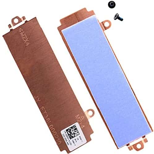 Deal4GO Slot 2/Slot 1 M.2 2280 SSD Heatsink Cover 026X1Y 26X1Y Thermal Support Bracket for Dell G15 5510 5511 5515 Alienware M15 R5 M15 R6 Gaming Laptop