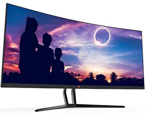 Deco Gear 3-Pack 35″ Curved Ultrawide E-LED Gaming Monitor, 21:9 Aspect Ratio, Immersive 3440×1440 Resolution, 100Hz Refresh Rate, 3000:1 Contrast Ratio (DGVIEW201)