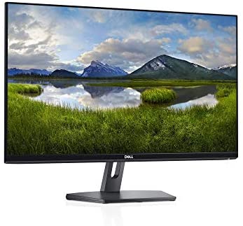 Dell 27 Inch Monitor SE2719H-View Images, Video and Files Clearly on This 27in Full HD Monitor with Thin bezels and a Compact Footprint That frees up Valuable Desk Space (Renewed)