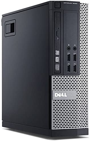 Dell Optiplex 9020 Small Form Factor Desktop with Intel Core i7-4770 Upto 3.9GHz, HD Graphics 4600 4K Support, 32GB RAM, 1TB SSD, DisplayPort, HDMI, Wi-Fi, Bluetooth – Windows 10 Pro (RENEWED)