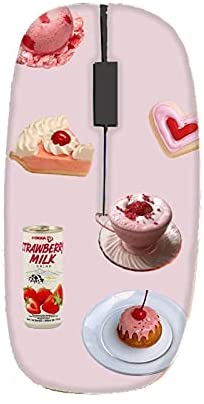 Design Dessert for Girl Compatible with Computer Wireless Mouse Good Hard Rigid Plastic