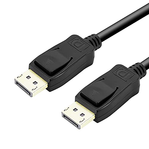DisplayPort to DisplayPort 6 Feet Cable, Benfei DP to DP Male to Male Cable Gold-Plated Cord, Supports 4K@60Hz, 2K@144Hz Compatible for Lenovo, Dell, HP, ASUS and More