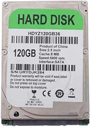 Dolity 120GB 2.5inch SATA Internal Hard Disk Drive HDD for PC Laptop