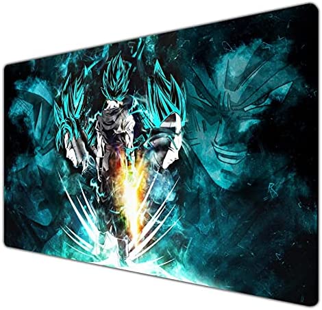 Dragon Ball Z-8 Large Mouse Pad with Personalized Design Gaming Mouse Pad Waterproof Desk Pad for Office Home