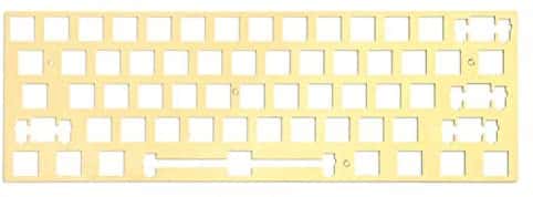 Drop Carina Mechanical Keyboard Kit — 60% Form Factor, Tray Mount Construction with Multiple Plate Materials, Higher Stiffness and Sturdy Feel (Brass)