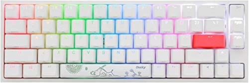 Ducky One 2 SF RGB Pure White 65% Mechanical Keyboard (Kailh Box Red)